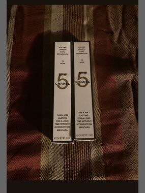 CHANEL No.5 Mascara Duo in Black Volumizing And Length Lash Separation BNIB